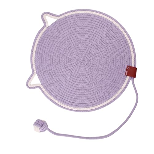 Pad für Katzen Interaktion Kratzkissen Spielzeug Baumwollseil Katzen Kratzmatte Möbel Schutzkratzer Pad für Katzen Interaktion Kratzkissen Spielzeug Baumwollseil Katzen Kratzmatte Möbel Schutzkratzer von Xuanxi