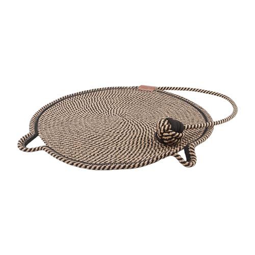 Pad für Katzen Interaktion Kratzkissen Spielzeug Baumwollseil Katzen Kratzmatte Möbel Schutzkratzer Pad für Katzen Interaktion Kratzkissen Spielzeug Baumwollseil Katzen Kratzmatte Möbel Schutzkratzer von Xuanxi