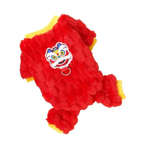 Welpenmantel für kleine Hunde, dicker Mantel, chinesisches Frühlingsfest, Outfit für Jungen und Mädchen, für drinnen und draußen Welpenmantel für kleine Hunde, dicker Mantel, chinesisches Frühlingsfest, Outfit für Jungen und Mädchen, für drinnen und draußen von Xuanxi