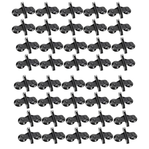 Xuanxi 40 Stück PVC-Trennwand-Clips für Aquarien, Befestigungsclip mit starken Saugnäpfen in Weiß oder Schwarz Xuanxi 40 Stück PVC-Trennwand-Clips für Aquarien, Befestigungsclip mit starken Saugnäpfen in Weiß oder Schwarz von Xuanxi