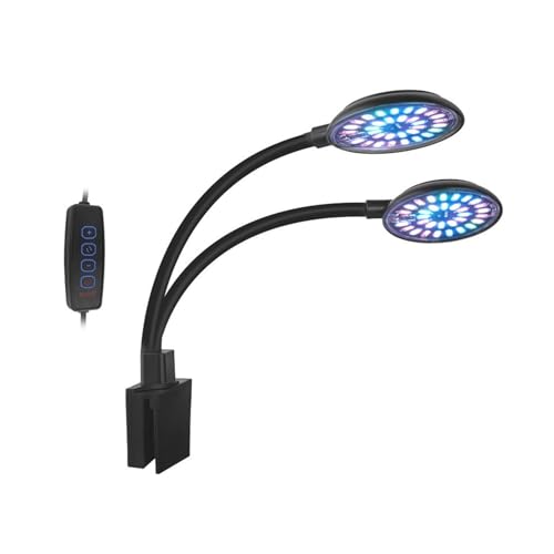 Xuanxi Aquarium-Lampe, 6/7 W, mit verstellbarer Aquarium-Beleuchtung für kleine Aquarien, Fischpflanzen Xuanxi Aquarium-Lampe, 6/7 W, mit verstellbarer Aquarium-Beleuchtung für kleine Aquarien, Fischpflanzen von Xuanxi