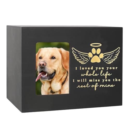 Xuanxi Dekorative Urnenbox für Haustiere mit Foto für Haustiere, Katzen, Hunde, Beerdigung, kann Foto für Erinnerung, Lieblingstier platzieren Xuanxi Dekorative Urnenbox für Haustiere mit Foto für Haustiere, Katzen, Hunde, Beerdigung, kann Foto für Erinnerung, Lieblingstier platzieren von Xuanxi