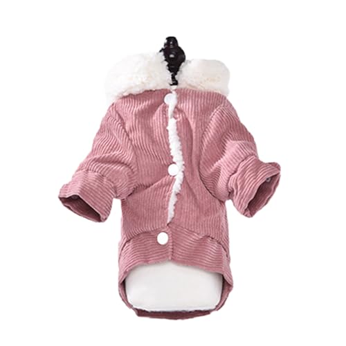 Xuanxi Dicker Fellmantel für kleine bis große Hunde, weich, einfarbig, dicke Mäntel, Pullover, Winter-Pyjama Xuanxi Dicker Fellmantel für kleine bis große Hunde, weich, einfarbig, dicke Mäntel, Pullover, Winter-Pyjama von Xuanxi