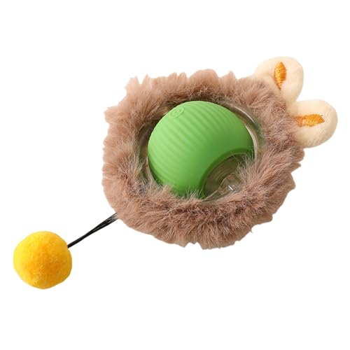 Xuanxi Elektrisches Schwanz-Silikonspielzeug für Katzen, Kugel-Spielzeug, Silikon, neckend mit Schwanz, für Indoor-Katzen Xuanxi Elektrisches Schwanz-Silikonspielzeug für Katzen, Kugel-Spielzeug, Silikon, neckend mit Schwanz, für Indoor-Katzen von Xuanxi