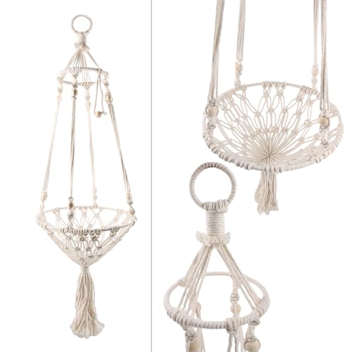 Xuanxi Hängematte, für Haustiere, Kätzchen, Ruheplatz, handgewebte Quasten, Schaukelbett, Wandmontage, platzsparendes Bett, Geschenk Xuanxi Hängematte, für Haustiere, Kätzchen, Ruheplatz, handgewebte Quasten, Schaukelbett, Wandmontage, platzsparendes Bett, Geschenk von Xuanxi