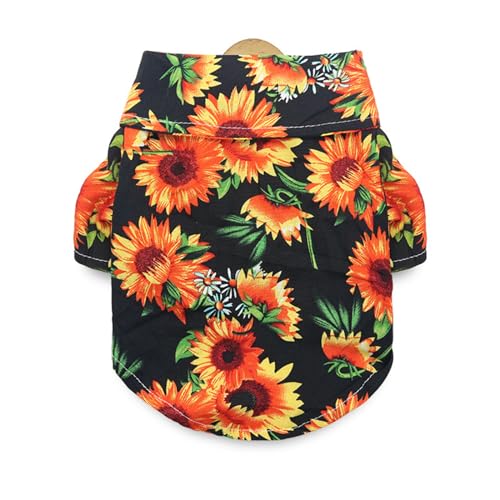 Xuanxi Haustier-Revers-Hals-Shirt, Haustier-Overall, Hundekleidung, einfacher Overall für kleine Hunde, Kleidung, Frühlingskleidung, Hemden für große Custome-Hemden, lustiger kleiner Blätterdruck Xuanxi Haustier-Revers-Hals-Shirt, Haustier-Overall, Hundekleidung, einfacher Overall für kleine Hunde, Kleidung, Frühlingskleidung, Hemden für große Custome-Hemden, lustiger kleiner Blätterdruck von Xuanxi