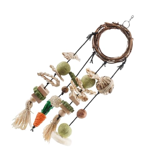 Xuanxi Kauspielzeug für Vögel, natürlicher Weihnachtsblock, Cluster für Nymphensittiche, Kakadus, Zähneknirschen, perfekt für Käfig, Vogel, Hamster Xuanxi Kauspielzeug für Vögel, natürlicher Weihnachtsblock, Cluster für Nymphensittiche, Kakadus, Zähneknirschen, perfekt für Käfig, Vogel, Hamster von Xuanxi