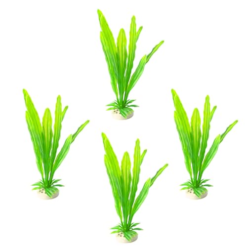 Xuanxi Künstliche Pflanze für Aquarien, Terrarien, Garnelen, Gras, Ornamente, Grün von Xuanxi