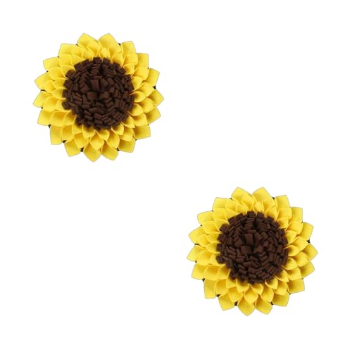 Xuanxi Pet Snuffle Feeding Mat Dog Interactive Puzzle Toy Sunflower Shape Encouraging Natural Foraging Skills For Small Pets Dog Snuffle Mat Toy Small Dog Puzzle Toy Foraging Mat Large With Xuanxi Pet Snuffle Feeding Mat Dog Interactive Puzzle Toy Sunflower Shape Encouraging Natural Foraging Skills For Small Pets Dog Snuffle Mat Toy Small Dog Puzzle Toy Foraging Mat Large With von Xuanxi
