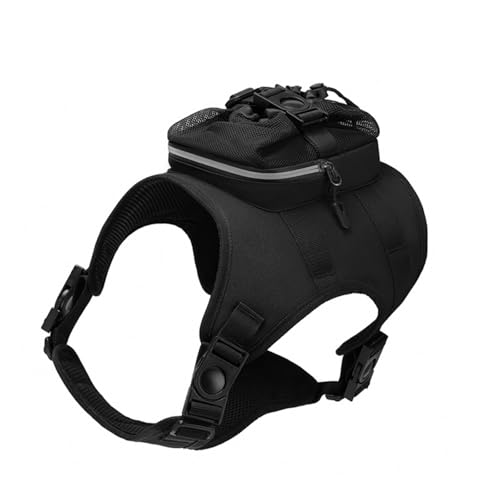 Xuanxi Verstellbare Trainingsweste für Hunde, Rucksackgürtel, bequemes Hundegeschirr für große Hunde, Rucksack Xuanxi Verstellbare Trainingsweste für Hunde, Rucksackgürtel, bequemes Hundegeschirr für große Hunde, Rucksack von Xuanxi