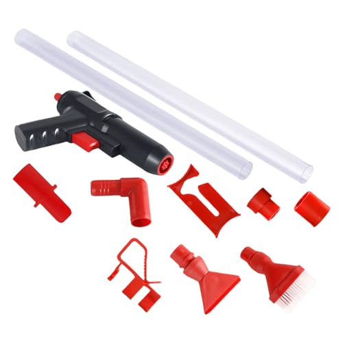 Xuanxi Verstellbares Siphon-Reiniger-Set für Aquarien, Kies, Unterlegscheibe und Wasserwechsler verstopfungssicher Xuanxi Verstellbares Siphon-Reiniger-Set für Aquarien, Kies, Unterlegscheibe und Wasserwechsler verstopfungssicher von Xuanxi