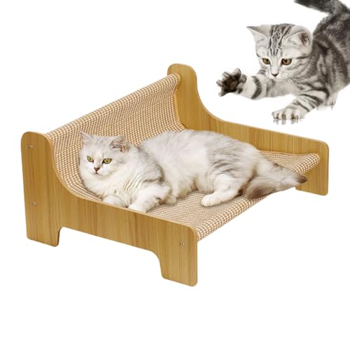 Xujuika Kratz Lounge Katzenbett | Kratzbrett Für Katzen,2in1 Sisal Ruhe & Spiel Indoor Balkon Terrasse Möbelschutz Xujuika Kratz Lounge Katzenbett | Kratzbrett Für Katzen,2in1 Sisal Ruhe & Spiel Indoor Balkon Terrasse Möbelschutz von Xujuika