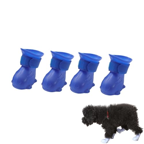 4pcs wasserdichte Hundestiefel Gummi Regenschuhe für Schnee und Regen 4pcs wasserdichte Hundestiefel Gummi Regenschuhe für Schnee und Regen von Xusdamyj