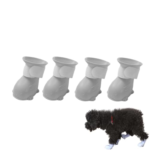 4pcs wasserdichte Hundestiefel Gummi Regenschuhe für Schnee und Regen 4pcs wasserdichte Hundestiefel Gummi Regenschuhe für Schnee und Regen von Xusdamyj