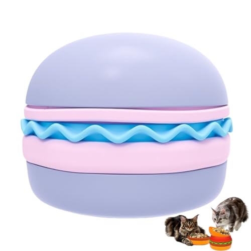 5-in-1-Hundenäpfe-Set, bunt, Hamburger-förmig, Katzenfutternapf für Trockenfutter, Nassfutter, langsames Füttern, Leckmatten, Wasser 5-in-1-Hundenäpfe-Set, bunt, Hamburger-förmig, Katzenfutternapf für Trockenfutter, Nassfutter, langsames Füttern, Leckmatten, Wasser von Xusdamyj