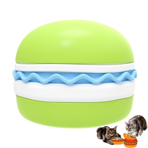 5-in-1-Hundenäpfe-Set, bunt, Hamburger-förmig, Katzenfutternapf für Trockenfutter, Nassfutter, langsames Füttern, Leckmatten, Wasser 5-in-1-Hundenäpfe-Set, bunt, Hamburger-förmig, Katzenfutternapf für Trockenfutter, Nassfutter, langsames Füttern, Leckmatten, Wasser von Xusdamyj