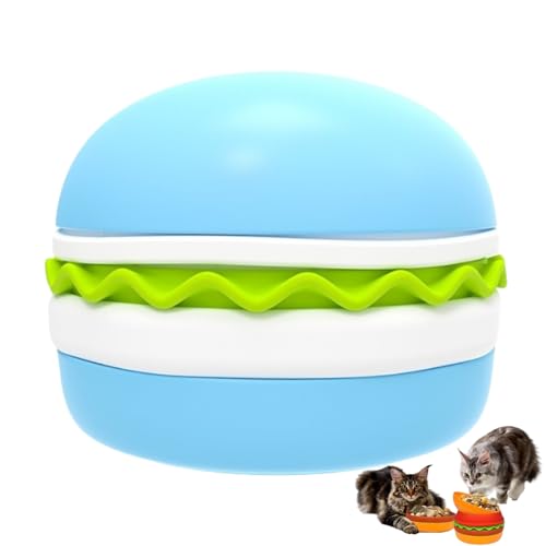 5-in-1-Hundenäpfe-Set, bunt, Hamburger-förmig, Katzenfutternapf für Trockenfutter, Nassfutter, langsames Füttern, Leckmatten, Wasser 5-in-1-Hundenäpfe-Set, bunt, Hamburger-förmig, Katzenfutternapf für Trockenfutter, Nassfutter, langsames Füttern, Leckmatten, Wasser von Xusdamyj