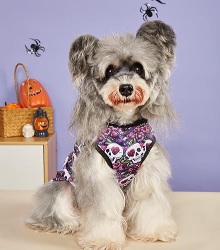 Halloween-Hundehemden, ärmellose Hundeweste mit süßem Aufdruck für extra kleine und mittelgroße Hunde, Welpen und Katzen Halloween-Hundehemden, ärmellose Hundeweste mit süßem Aufdruck für extra kleine und mittelgroße Hunde, Welpen und Katzen von Xusdamyj