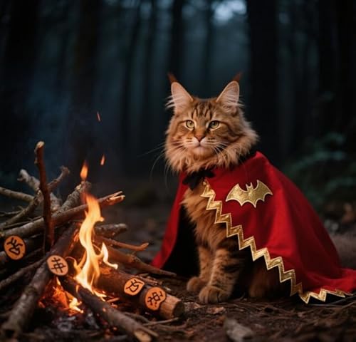 Haustier-Halloween-Kostüme für Hunde und Katzen, Umhang für Haustiere, Cosplay-Kleidung, Bekleidung für Hunde und Katzen, Halloween-Party-Dekorationen Haustier-Halloween-Kostüme für Hunde und Katzen, Umhang für Haustiere, Cosplay-Kleidung, Bekleidung für Hunde und Katzen, Halloween-Party-Dekorationen von Xusdamyj