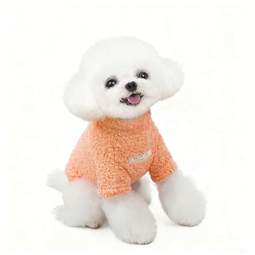 Hundepullover für kleine Hunde, warme und weiche Hundeclothes Welpenpullover Hunde-Mantel Jumper Haustier-Outfit für Winter und Weihnachten von Xusdamyj
