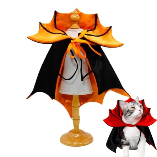 Hundeumhang Kostüm Katze Vampir Teufel Umhang Haustier Halloween Kostüme für kleine Katzen Hunde Halloweens Party Haustiere Cosplay Hundeumhang Kostüm Katze Vampir Teufel Umhang Haustier Halloween Kostüme für kleine Katzen Hunde Halloweens Party Haustiere Cosplay von Xusdamyj