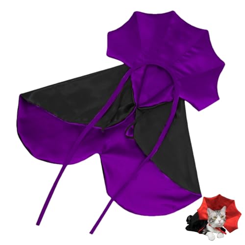 Hundeumhang Kostüm Katze Vampir Teufel Umhang Haustier Halloween Kostüme für kleine Katzen Hunde Halloweens Party Haustiere Cosplay Hundeumhang Kostüm Katze Vampir Teufel Umhang Haustier Halloween Kostüme für kleine Katzen Hunde Halloweens Party Haustiere Cosplay von Xusdamyj