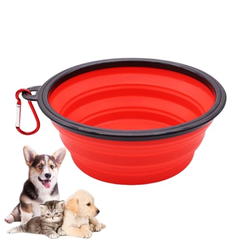 Klappbare Silikon Hund Schüssel Haustier Schüsseln mit Karabiner für Katzen Hunde Tragbare Haustiere Fütterung Bewässerungsschale für Gehen Parkplatz Reisen Klappbare Silikon Hund Schüssel Haustier Schüsseln mit Karabiner für Katzen Hunde Tragbare Haustiere Fütterung Bewässerungsschale für Gehen Parkplatz Reisen von Xusdamyj