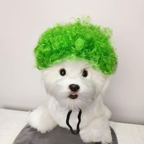 Lustige Hundeperücke für kleine, mittelgroße und große Hunde, Katzen, Cosplay-Perücken für Halloween und Weihnachten Lustige Hundeperücke für kleine, mittelgroße und große Hunde, Katzen, Cosplay-Perücken für Halloween und Weihnachten von Xusdamyj