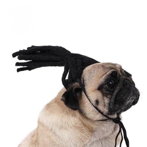 Lustige Hundeperücke für kleine, mittelgroße und große Hunde, Katzen, Cosplay-Perücken für Halloween und Weihnachten Lustige Hundeperücke für kleine, mittelgroße und große Hunde, Katzen, Cosplay-Perücken für Halloween und Weihnachten von Xusdamyj