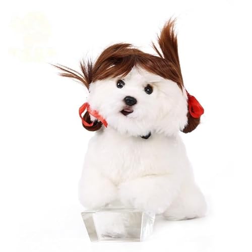Lustige Hundeperücke für kleine, mittelgroße und große Hunde, Katzen, Cosplay-Perücken für Halloween und Weihnachten Lustige Hundeperücke für kleine, mittelgroße und große Hunde, Katzen, Cosplay-Perücken für Halloween und Weihnachten von Xusdamyj