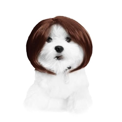 Lustige Hundeperücke für kleine, mittelgroße und große Hunde, Katzen, Cosplay-Perücken für Halloween und Weihnachten Lustige Hundeperücke für kleine, mittelgroße und große Hunde, Katzen, Cosplay-Perücken für Halloween und Weihnachten von Xusdamyj