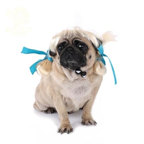 Lustige Hundeperücke für kleine, mittelgroße und große Hunde, Katzen, Cosplay-Perücken für Halloween und Weihnachten Lustige Hundeperücke für kleine, mittelgroße und große Hunde, Katzen, Cosplay-Perücken für Halloween und Weihnachten von Xusdamyj