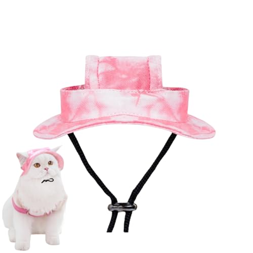 Outdoor Sonnenschutz Kapuze für Katze Mini Sombrero für Kätzchen Haustier Sonnen Hut mit Ohrlöchern und verstellbarem Halsband Outdoor Sonnenschutz Kapuze für Katze Mini Sombrero für Kätzchen Haustier Sonnen Hut mit Ohrlöchern und verstellbarem Halsband von Xusdamyj
