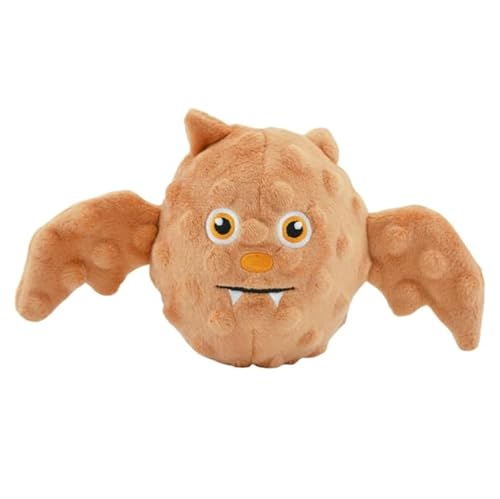 Xusdamyj Katzen-Halloween-Spielzeug, Haustier-Kauspielzeug, interaktives Hunde-Plüschspielzeug mit Quietscher für Hunde und Katzen Xusdamyj Katzen-Halloween-Spielzeug, Haustier-Kauspielzeug, interaktives Hunde-Plüschspielzeug mit Quietscher für Hunde und Katzen von Xusdamyj