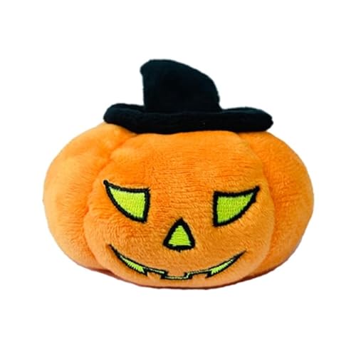 Xusdamyj Katzen-Halloween-Spielzeug, Haustier-Kauspielzeug, interaktives Hunde-Plüschspielzeug mit Quietscher für Hunde und Katzen Xusdamyj Katzen-Halloween-Spielzeug, Haustier-Kauspielzeug, interaktives Hunde-Plüschspielzeug mit Quietscher für Hunde und Katzen von Xusdamyj