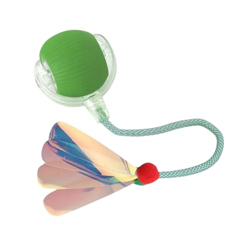 Xusdamyj Katzenspielzeug, der bewegliche Katzenball der 3. Generation mit elastischem Netzschwanz, Spielzeug zur geistigen Übung von Kätzchen Xusdamyj Katzenspielzeug, der bewegliche Katzenball der 3. Generation mit elastischem Netzschwanz, Spielzeug zur geistigen Übung von Kätzchen von Xusdamyj