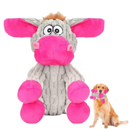 Xusdamyj Quietschendes Hundespielzeug aus Plüsch, langlebiges Kauspielzeug für kleine und mittelgroße Hunderassen zur Zahnreinigung Xusdamyj Quietschendes Hundespielzeug aus Plüsch, langlebiges Kauspielzeug für kleine und mittelgroße Hunderassen zur Zahnreinigung von Xusdamyj