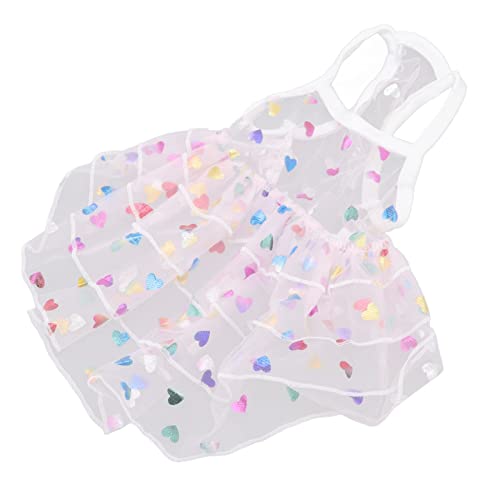 Hundekleidung, Hochzeits-Outfit, Hundekleid, Welpenrock, Spitzenrock für kleine Hunde, Rosa, Größe S Hundekleidung, Hochzeits-Outfit, Hundekleid, Welpenrock, Spitzenrock für kleine Hunde, Rosa, Größe S von Xuyuehengqdd
