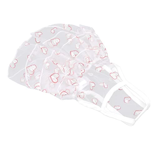 Hundekleidung, Hochzeits-Outfit, Hundekleid, Welpenrock, Spitzenrock für kleine Hunde (Weiß, M) von Xuyuehengqdd