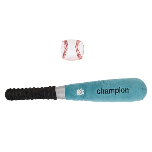 Xvilmaun Baseballschläger-Hundekauspielzeug,Plüsch-Baseball-Hundespielzeug - Eingebautes quietschendes Katzen- und Hunde-Baseballschlägerspielzeug - Welpen-Beißspielzeug, Kauspielzeug für Welpen, zum Xvilmaun Baseballschläger-Hundekauspielzeug,Plüsch-Baseball-Hundespielzeug - Eingebautes quietschendes Katzen- und Hunde-Baseballschlägerspielzeug - Welpen-Beißspielzeug, Kauspielzeug für Welpen, zum von Xvilmaun