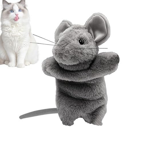 Xvilmaun Cat Wrestling Toy Puppet, Handpuppen -Katzenspielzeug - Cat Wrestling Puppet Plüsch - Lustige neckende Zeit, Mäuse -Form -Wrestler -Handschuh für EIN sicheres interaktives Spiel Xvilmaun Cat Wrestling Toy Puppet, Handpuppen -Katzenspielzeug - Cat Wrestling Puppet Plüsch - Lustige neckende Zeit, Mäuse -Form -Wrestler -Handschuh für EIN sicheres interaktives Spiel von Xvilmaun