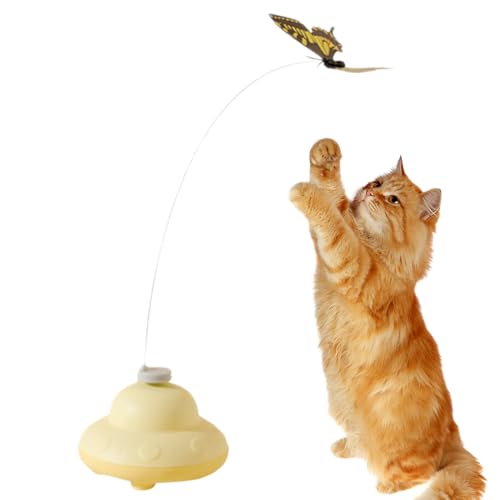 Xvilmaun Katzenangel - Automatische Elektrische Katzenangel - Haustierbedarf Für Bewegung Klettern Kratzen Geistige Anregung Zuhause Unterwegs Spiel Xvilmaun Katzenangel - Automatische Elektrische Katzenangel - Haustierbedarf Für Bewegung Klettern Kratzen Geistige Anregung Zuhause Unterwegs Spiel von Xvilmaun