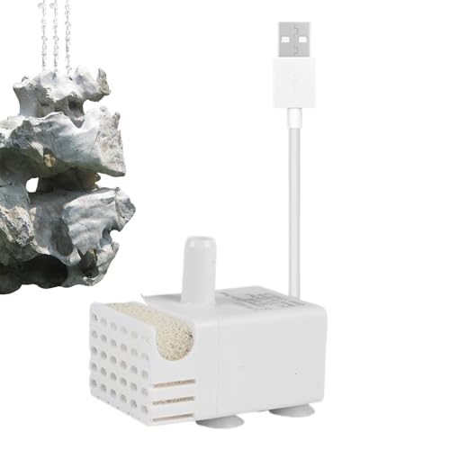 Xvilmaun Katzenbrunnenpumpe Ersatz | Tauchpumpe Aquarium, Mini-Wasserzirkulationssystem für Haustier-Trinkbrunnen kleine Wasserlandschaft von Xvilmaun
