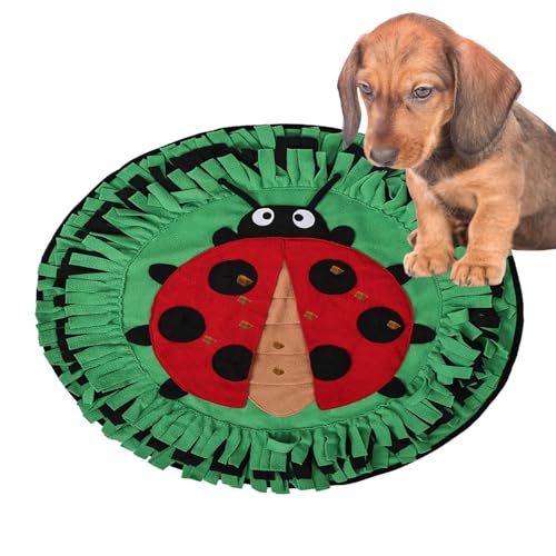 Xvilmaun Schnüffelspielzeug für Hunde, Schnüffelspielzeug für Hunde | Langsam essende Matte | Puzzle-Spielzeug für Katzen und Hunde zum Füttern, Training und Stressabbau, bereichernde Futtersuchematte von Xvilmaun