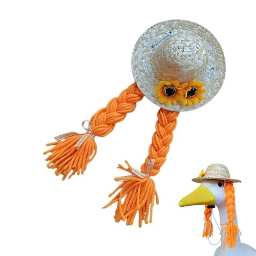 Xvilmaun Tierhut, Tierregenhut - Rasengarten -Outfits Top -Hutkostüm - Frühlingsdekor, Allwetter-Rasendekorationszubehör für Villen, Innenhöfe von Xvilmaun