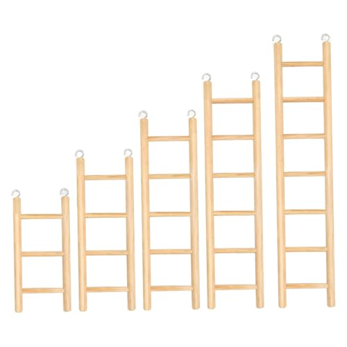 5pcs Vogelleiter, 3/4/5/6/7 Stiefvogelleiter für Käfig, Holzkäfig mit Verbindungshaken, Mehrzweckspielzeug für Hamster, Par 5pcs Vogelleiter, 3/4/5/6/7 Stiefvogelleiter für Käfig, Holzkäfig mit Verbindungshaken, Mehrzweckspielzeug für Hamster, Par von Xweptuy