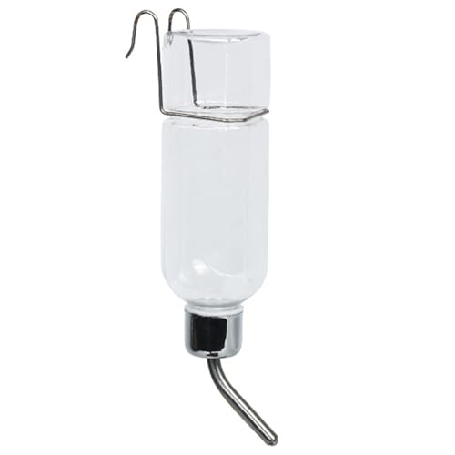 Xweptuy Hamster Wasserflasche, 350 ml Hängende Chinchilla -Wasserflasche, sicheres Plastikhamster Wasser, automatischer Hamster -Wasserspender für die Wasserversorgung von Haustieren von Xweptuy