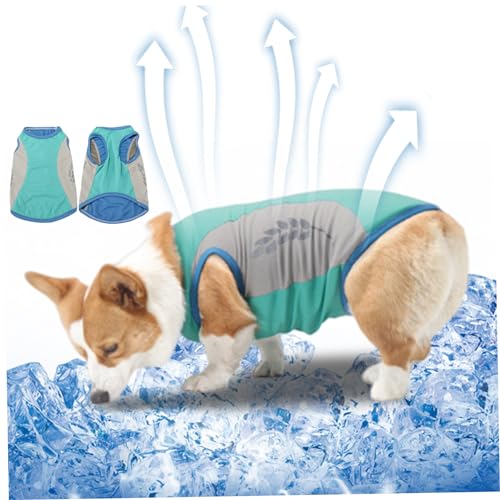 Hundekühlung Weste reflektierende Haustierkühlung Jacke Sommer Hundekühler Kleidung zum Wandern m von Xweptuy