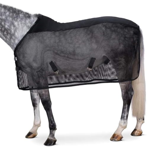 Pferdefliegenblatt, verstellbare Fliegenblätter für Pferde, UV -Schutz & Atmungsfreie Netzhöre für echte Pferde, Blech mit Schnalle Pferdefliegenblatt, verstellbare Fliegenblätter für Pferde, UV -Schutz & Atmungsfreie Netzhöre für echte Pferde, Blech mit Schnalle von Xweptuy