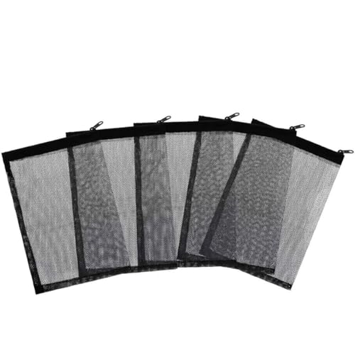Xweptuy Aquariumfiltermedienbeutel feines Netz schwarz mit Reißverschluss für Fischtank aktivierte Kohlenstoffkeramikringe 5pcs Xweptuy Aquariumfiltermedienbeutel feines Netz schwarz mit Reißverschluss für Fischtank aktivierte Kohlenstoffkeramikringe 5pcs von Xweptuy